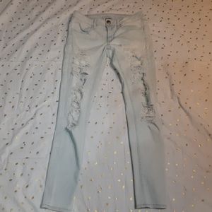 White American Eagle pants.